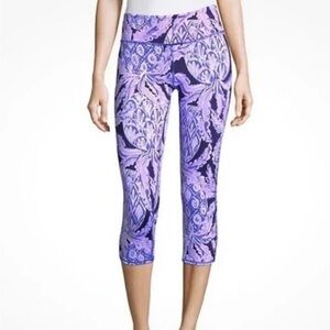 Lilly Pulitzer Luxletic Weekender Cropped Leggings Large
